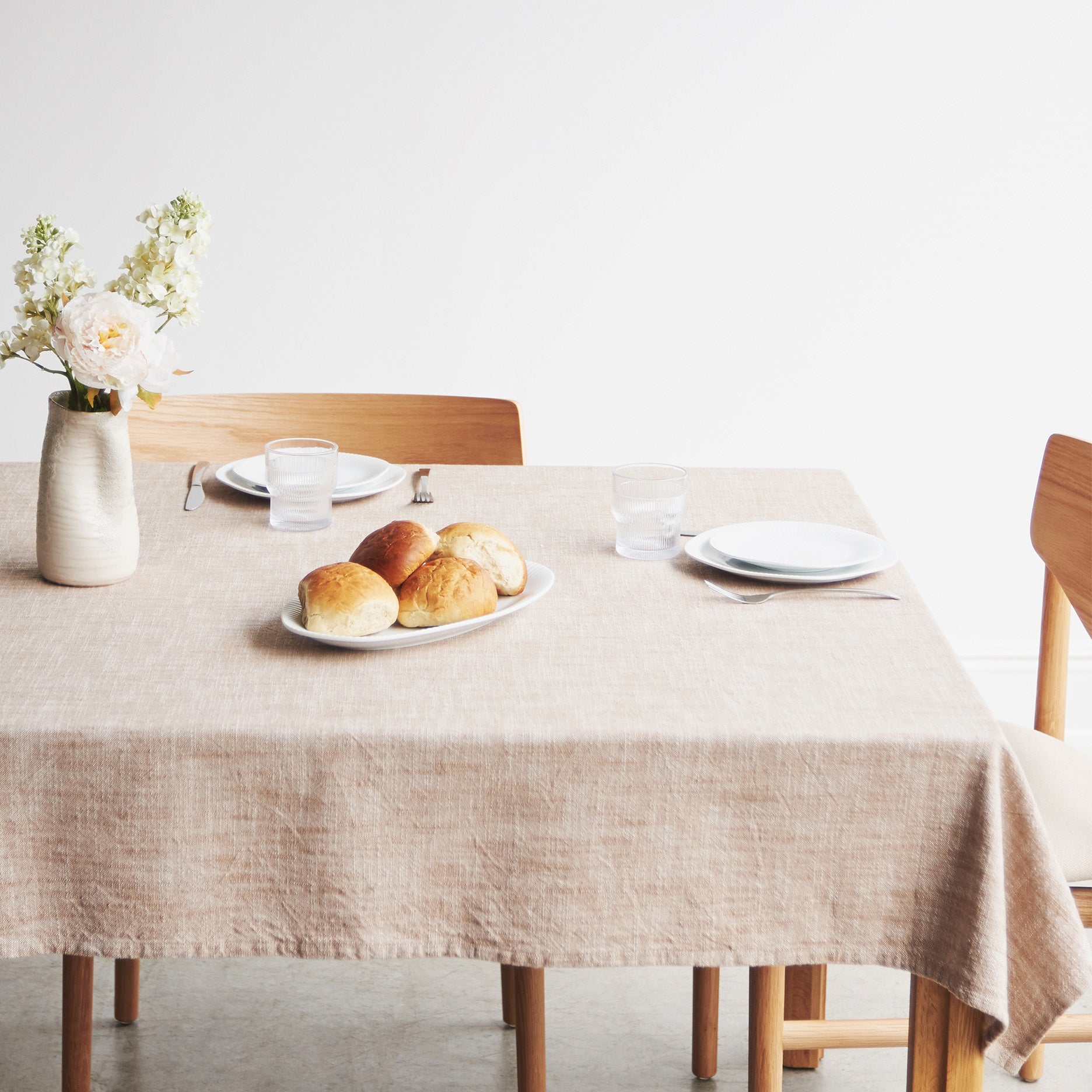 Desert Tischdecke Melange Slub Yarn